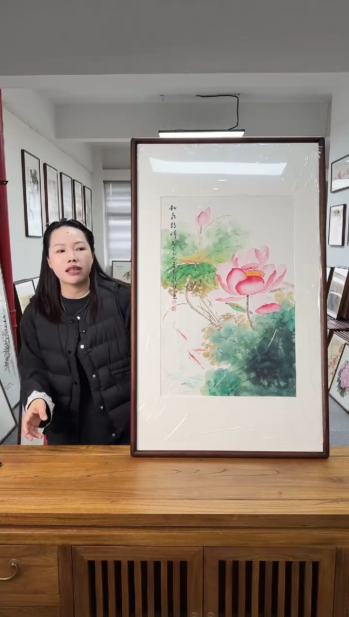 书法邵叶05-63*103尺寸手绘同款