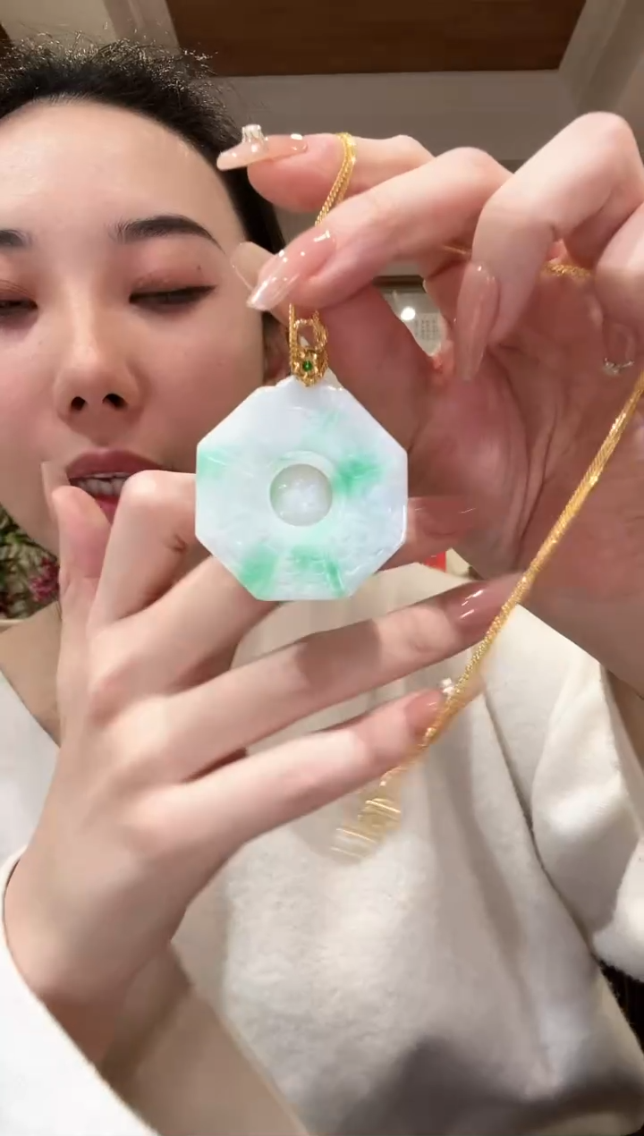 【闪购商品】翡翠颈饰未镶嵌国风