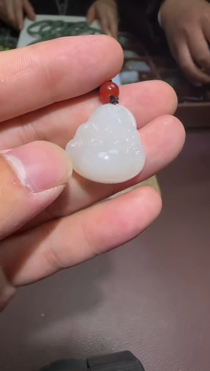 【闪购商品】和田玉【钰307】18未镶嵌9005