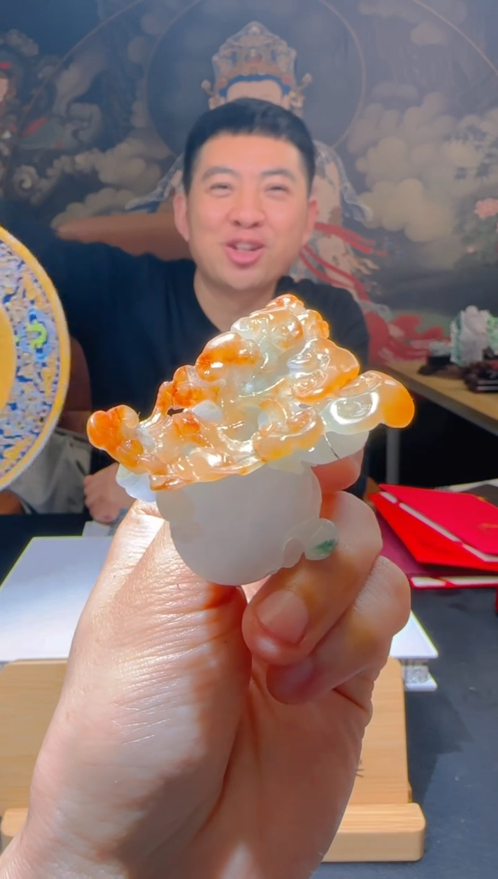 【闪购商品】定制翡翠未镶嵌L-@@QJSXJ219088