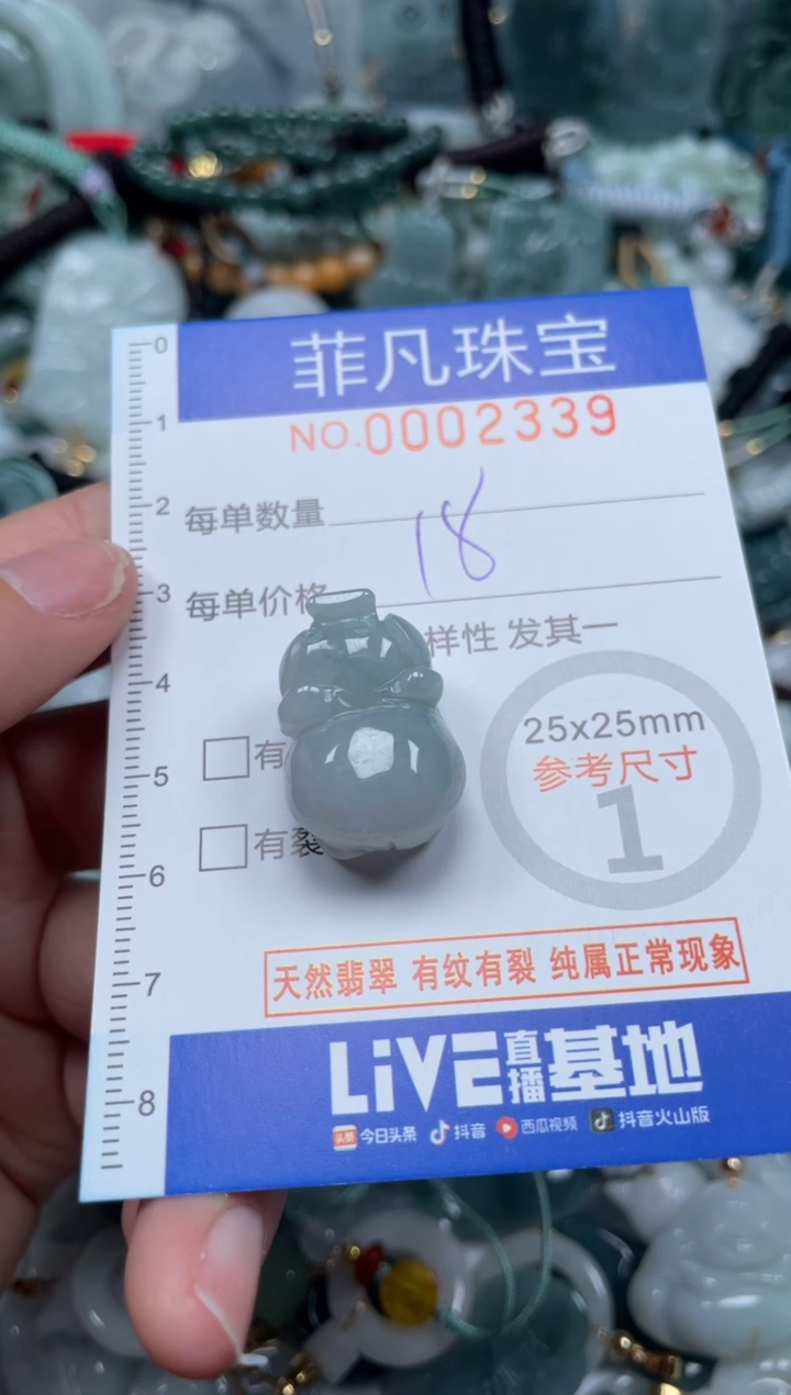 【闪购商品】翡翠颈饰未镶嵌00..2339