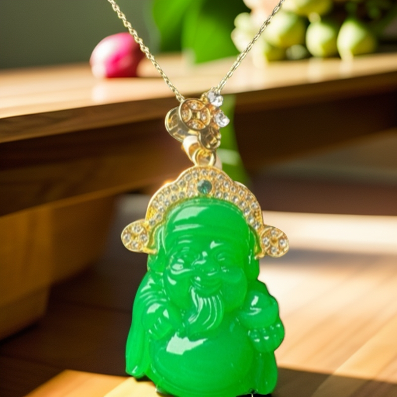 【熹湾珠宝】-CT09 绿色小财神