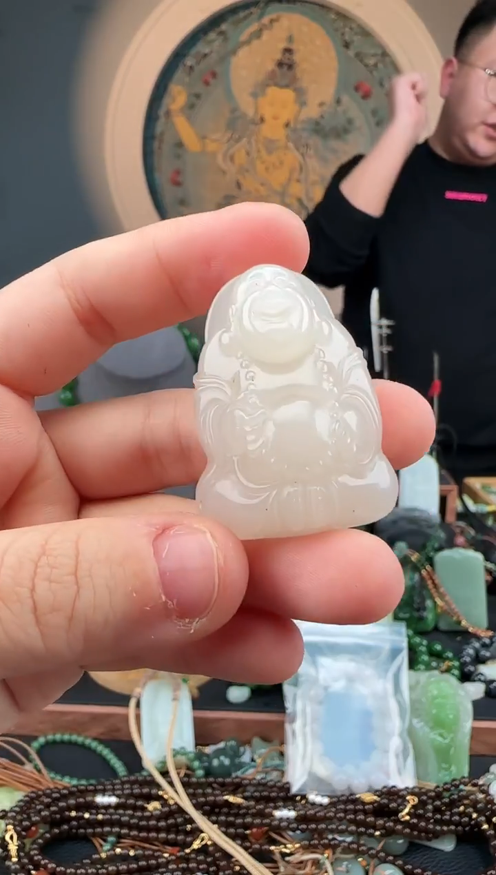 颈饰未镶嵌和田玉和田玉