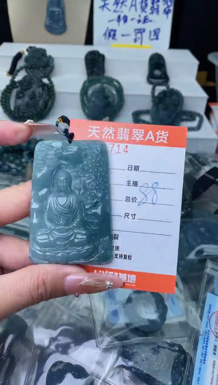 【闪购商品】翡翠颈饰未镶嵌·········