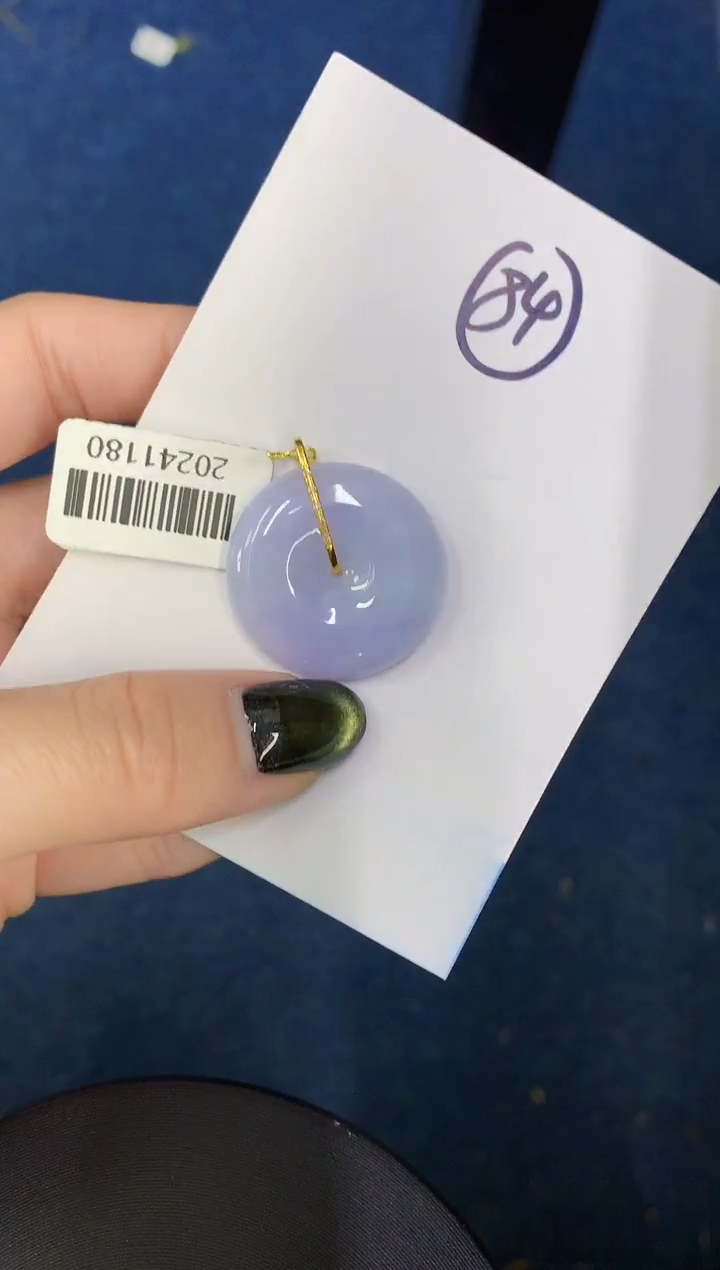 【闪购商品】翡翠颈饰18K金镶嵌0000000000