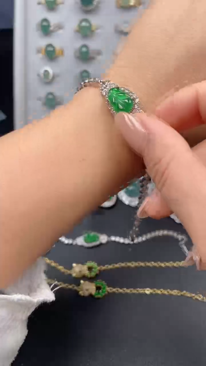 颈饰合金翡翠合金