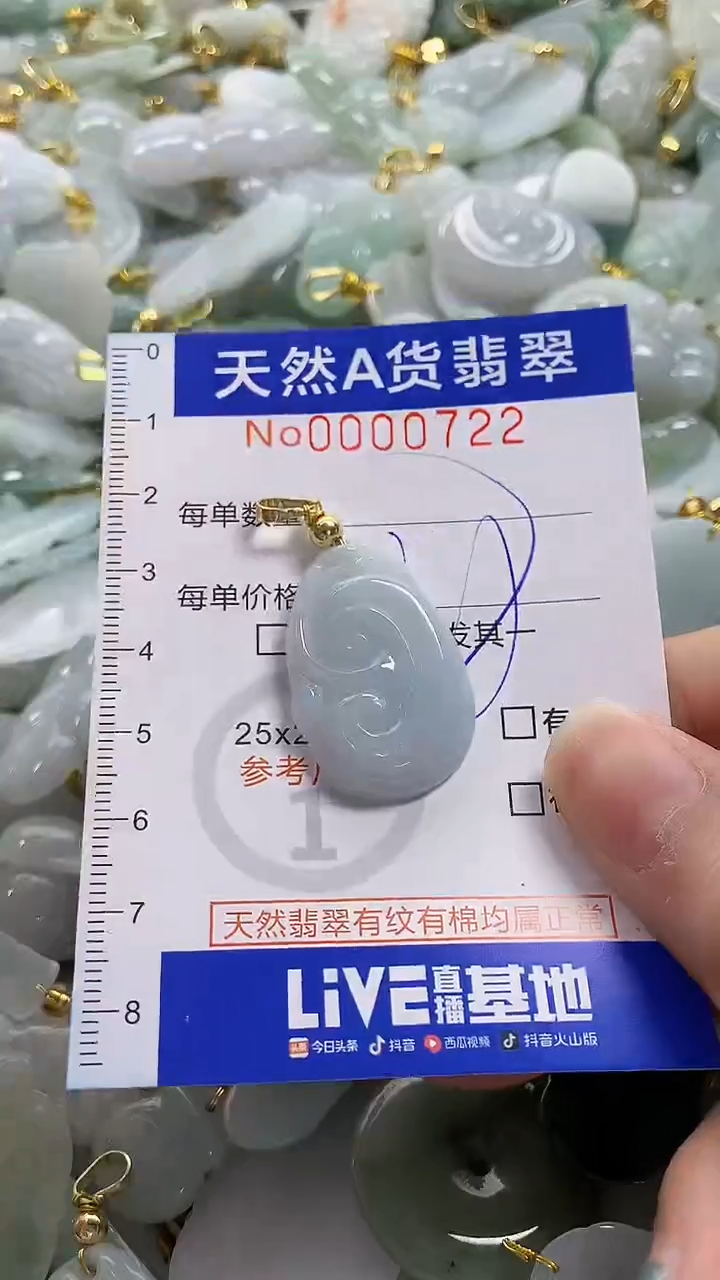 颈饰未镶嵌翡翠纯天然货翡翠