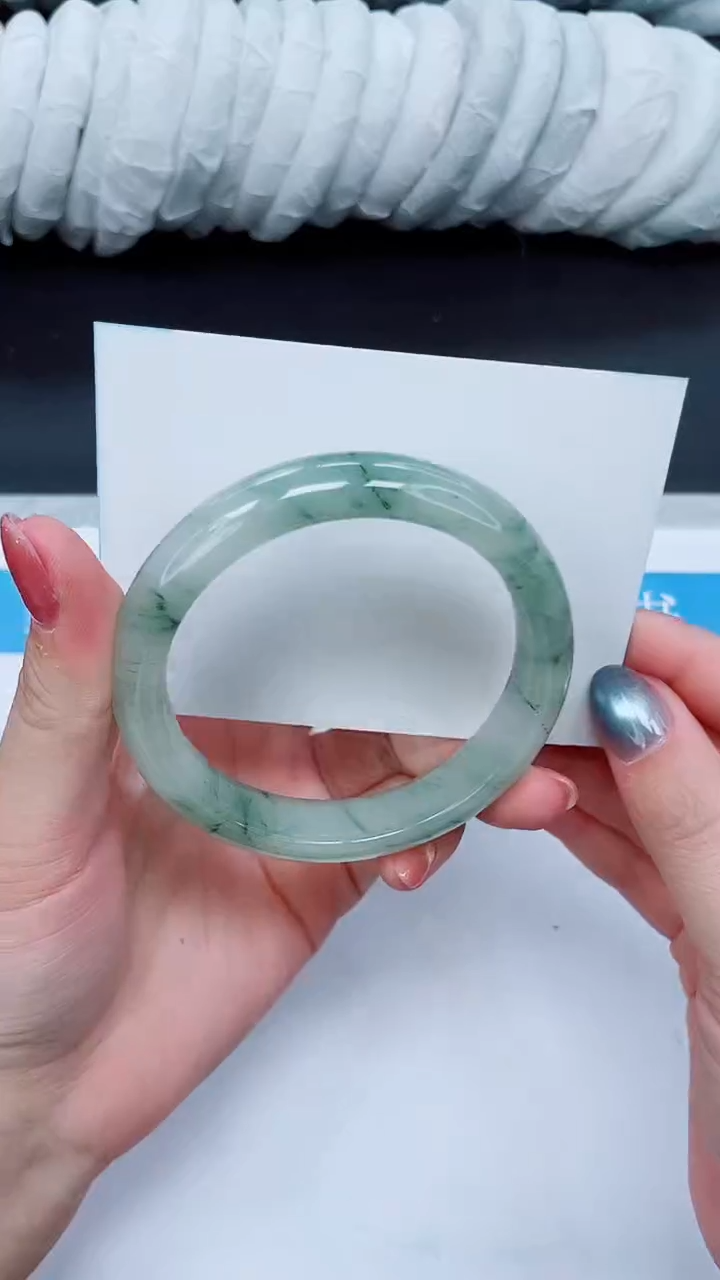 未镶嵌手镯石英质玉A41-56`57`58