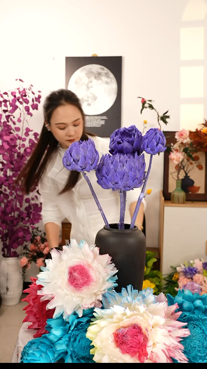 洋蓟永生花    A14