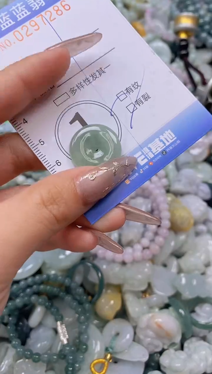 翡翠未镶嵌颈饰闪购0297286