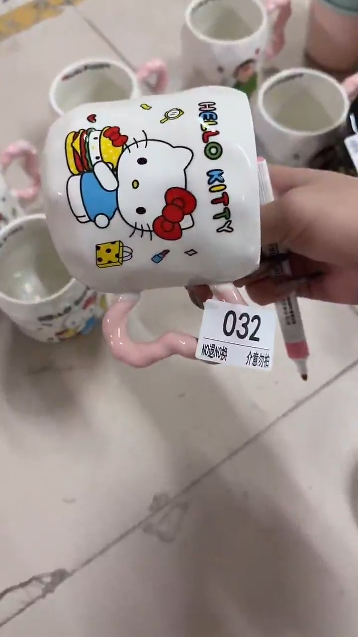 陶瓷手柄款微瑕四单包邮032