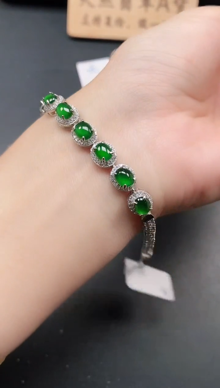 银S925镶嵌戒指翡翠111111