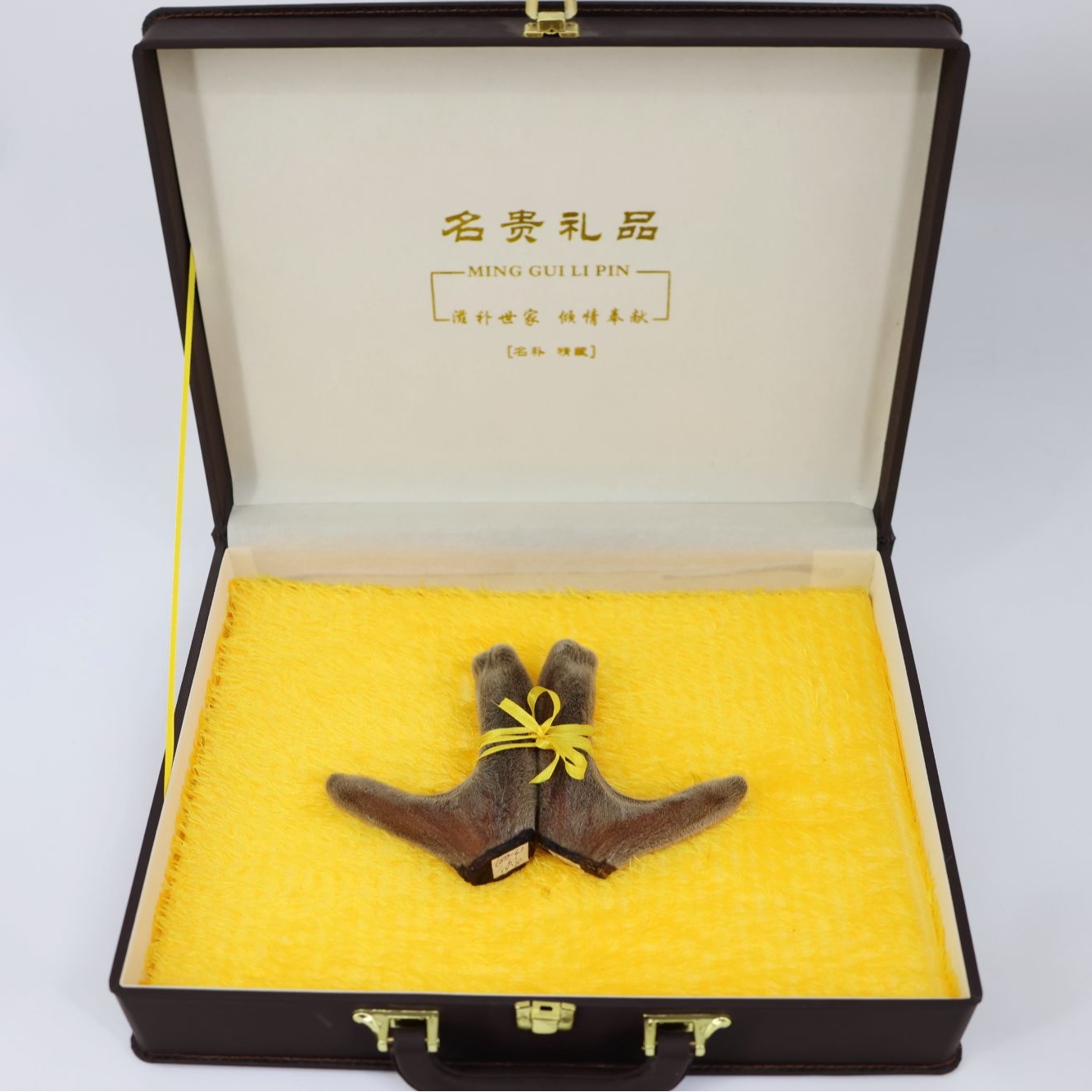 鹿司令鹿茸二杠礼盒送礼佳品