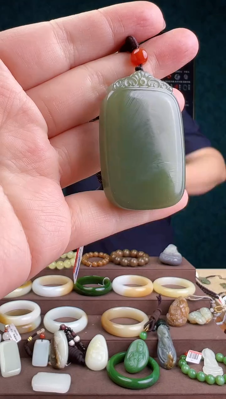 【闪购商品】和田玉颈饰未镶嵌ZZ 拍一发一 多样性发货