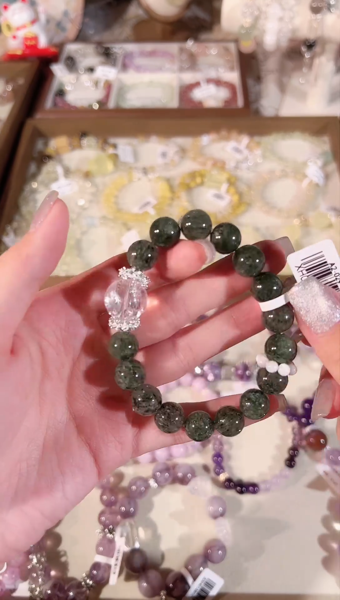 【闪购商品】水晶手链未镶嵌天然水晶 多样性发货发其一 颜色微差