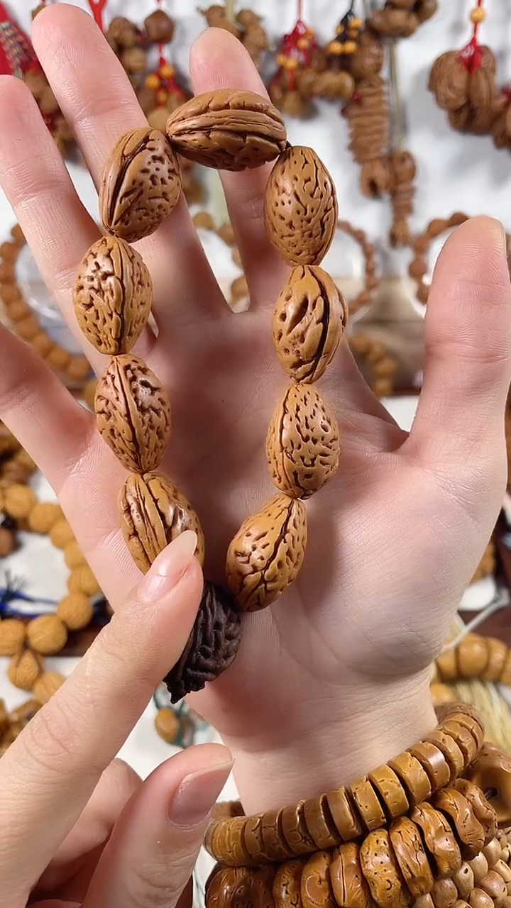 纯手工大桃核加桃枭送备用籽