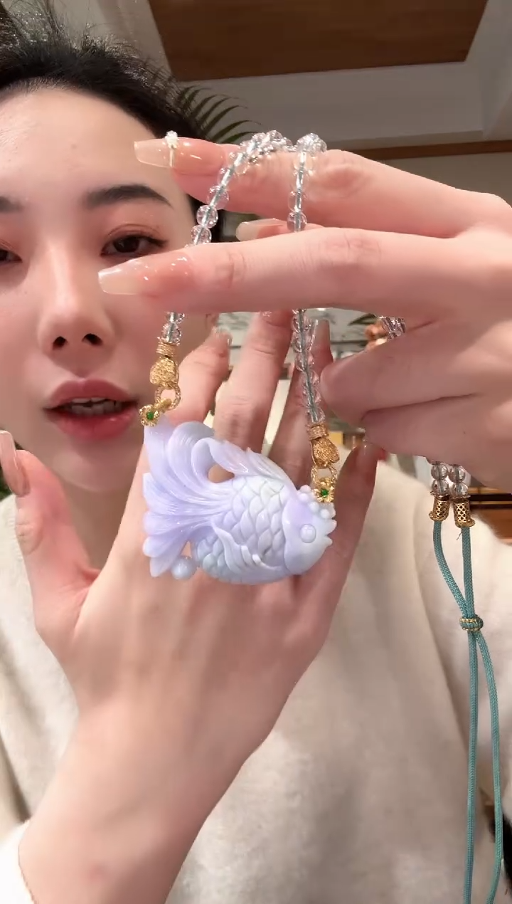 【闪购商品】翡翠颈饰未镶嵌国风