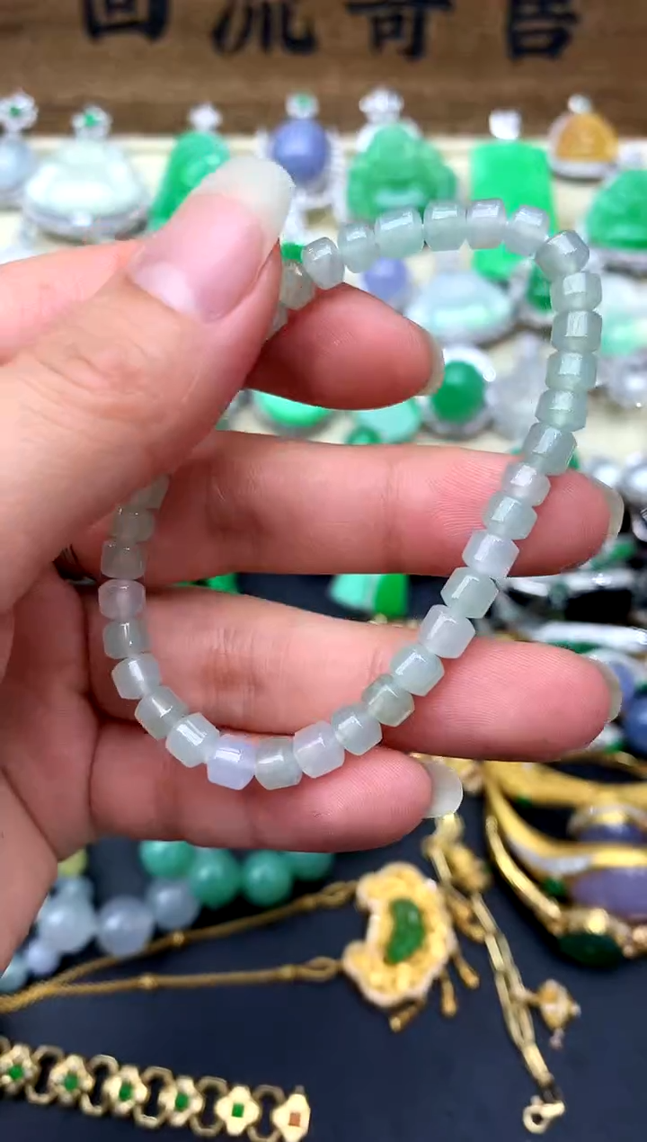 【闪购商品】翡翠手串未镶嵌68-中国好珍宝