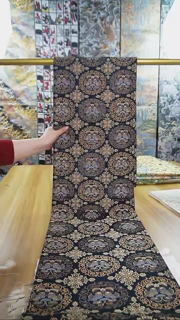 【闪购商品】织绣织锦159六通鸳鸯连珠