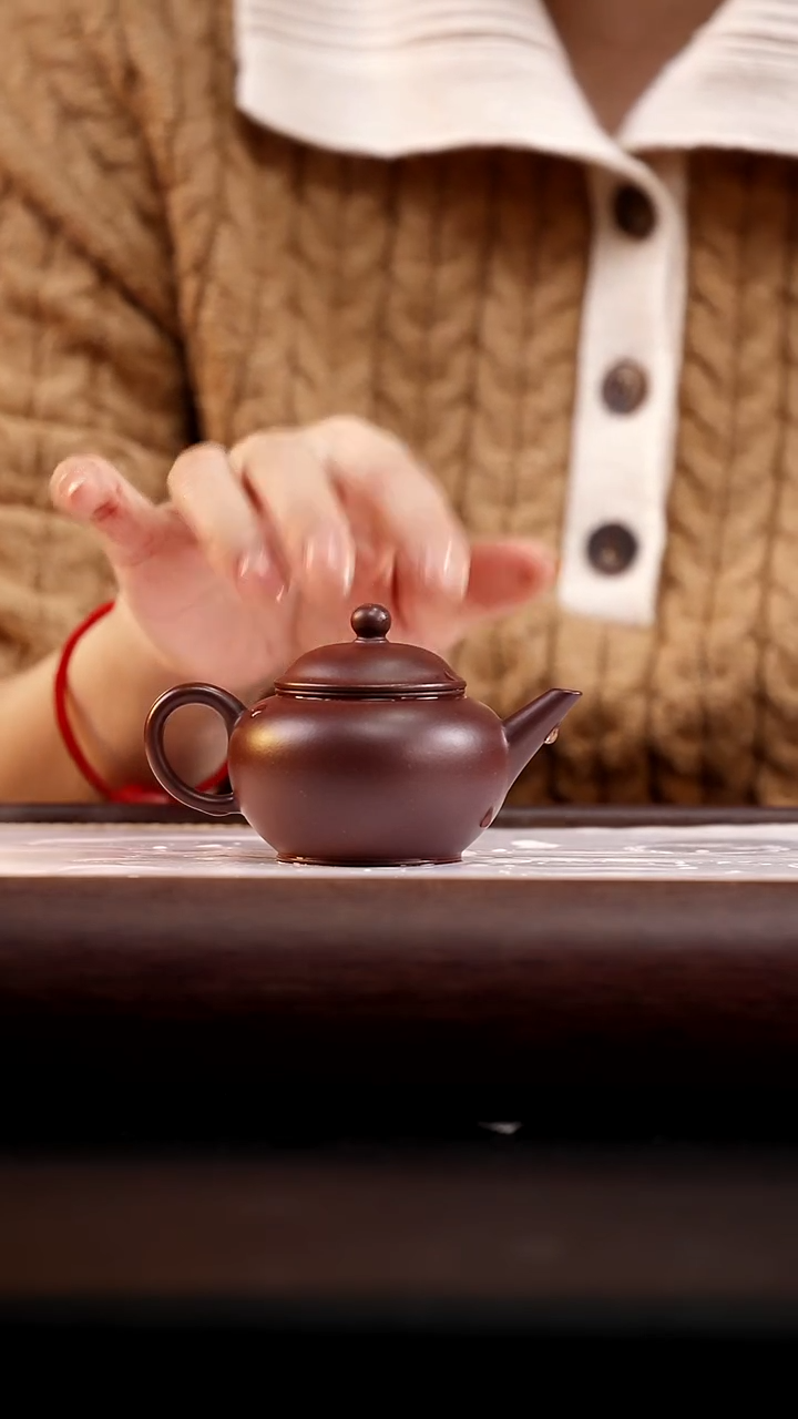 茶壶紫砂一厂老紫泥水平
