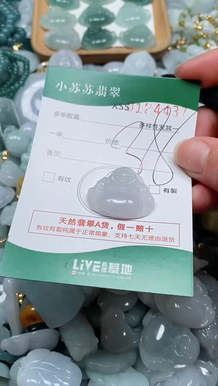 【闪购商品】翡翠颈饰未镶嵌闪购商品0124437