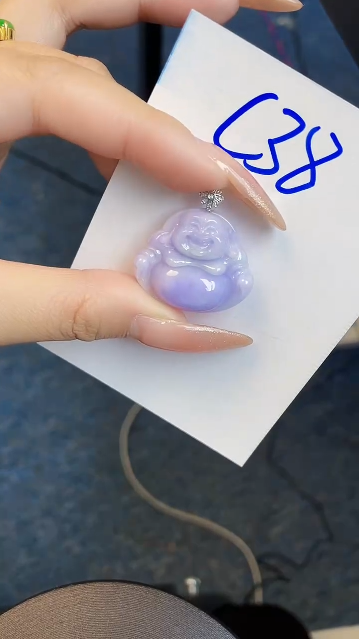 【闪购商品】翡翠颈饰18K金镶嵌00000000