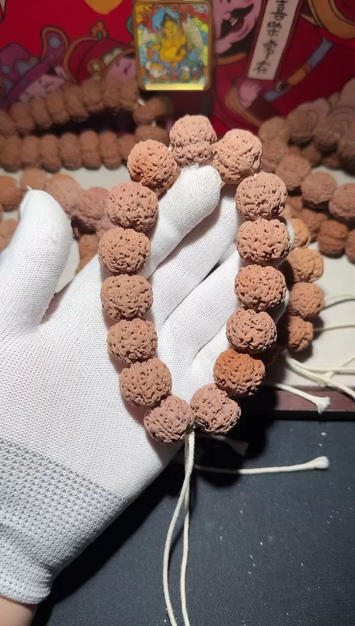 【闪购商品】金刚菩提手串满肉五星蜂王21