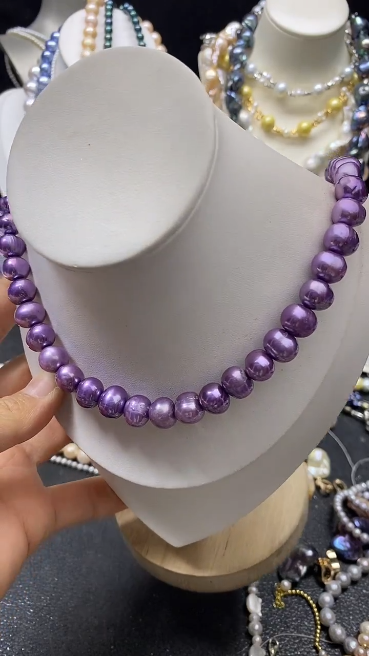 颈饰未镶嵌淡水珍珠多人