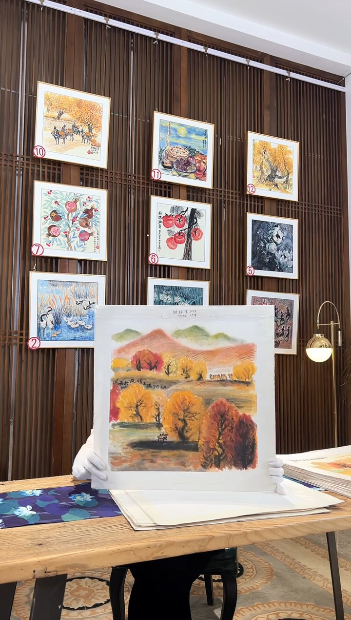 版画版画耿玉琨名章限量版画S