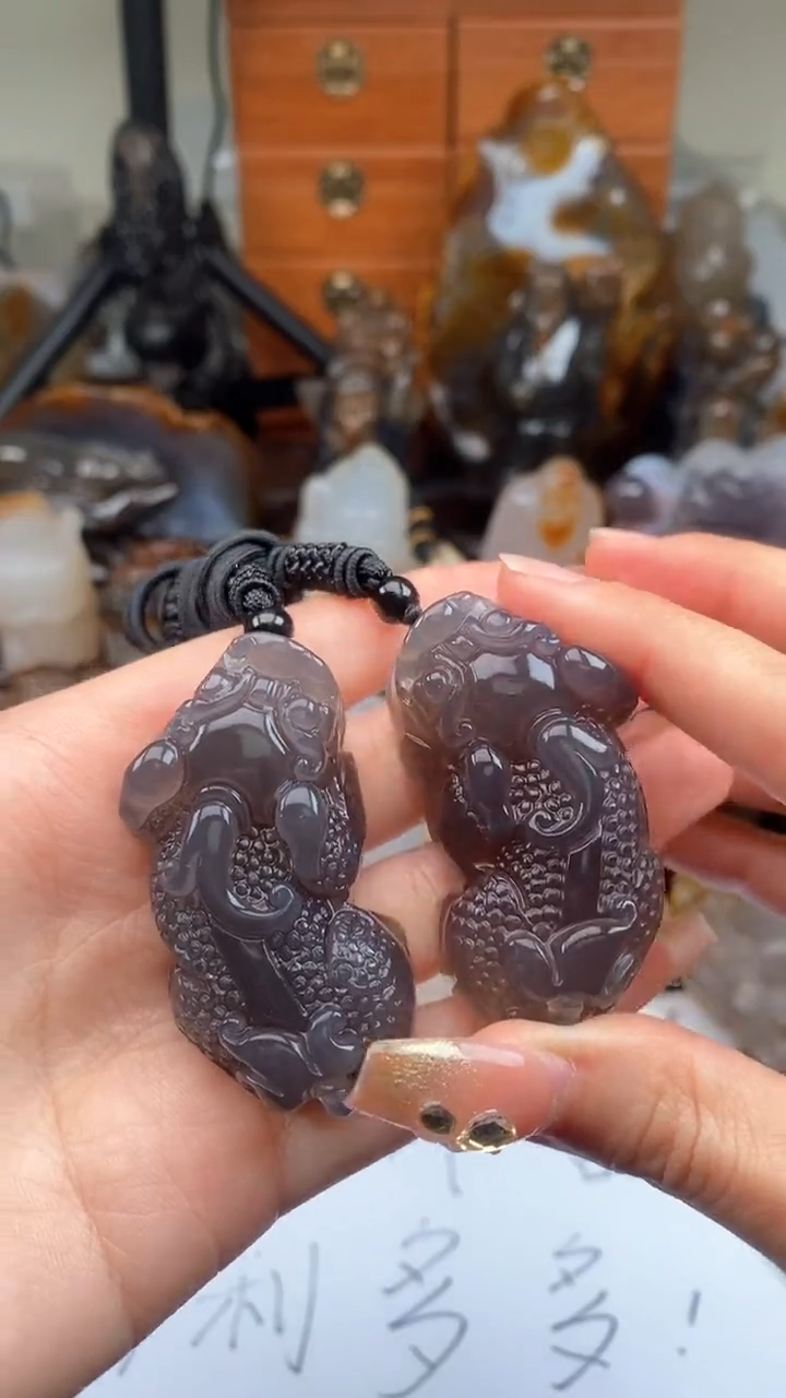 【闪购商品】玛瑙/玉髓颈饰未镶嵌AA