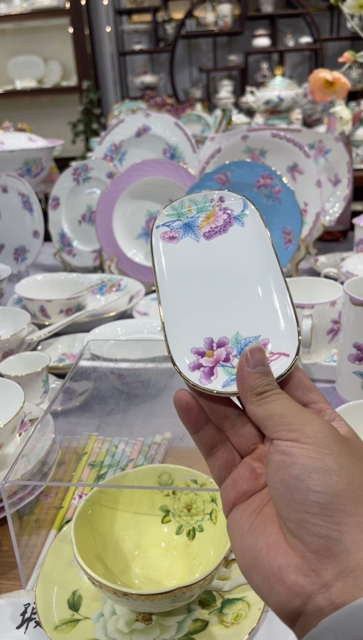 45%以上骨粉骨瓷6英寸碟