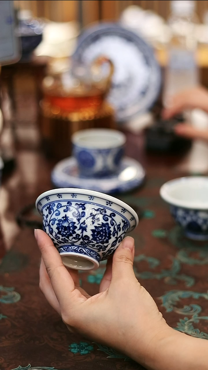 镹曰陶手工手绘茶具微瑕