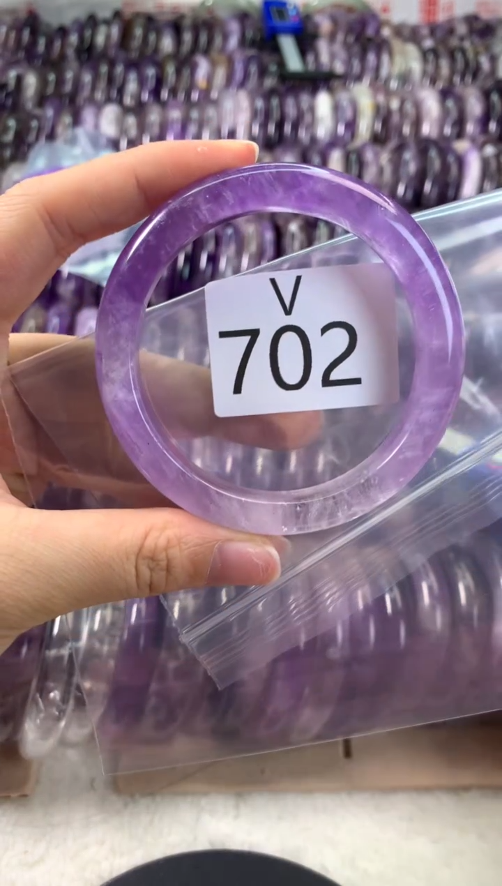 【闪购商品】水晶水晶手镯V未镶嵌702-58