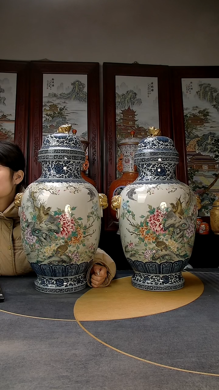 摆件陶景德镇陶瓷11