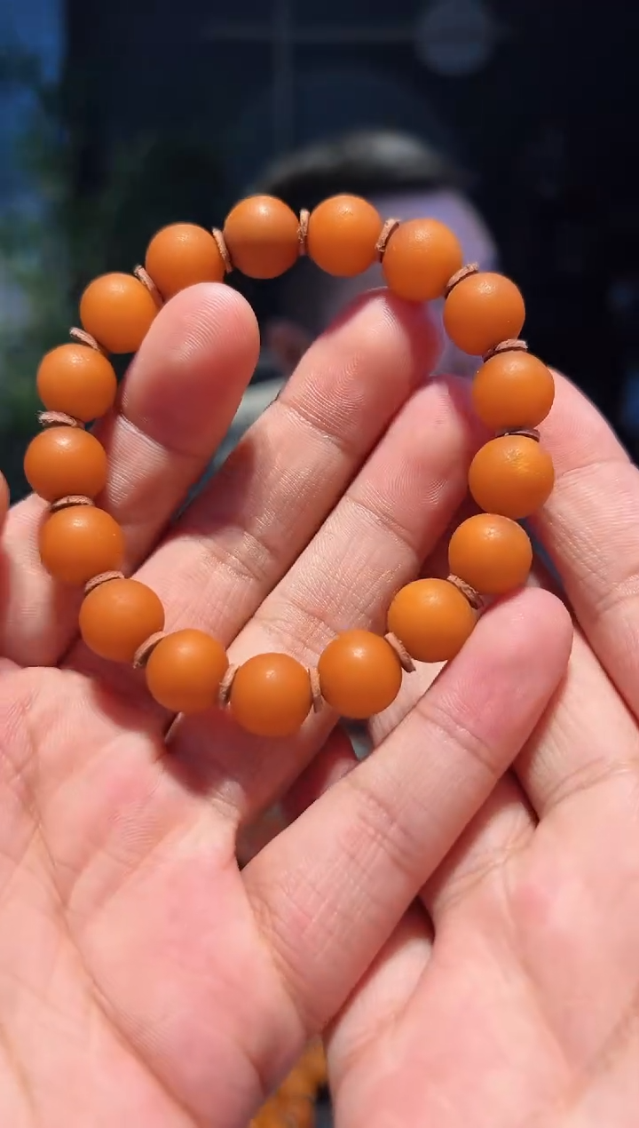 【闪购商品】蜜蜡手串未镶嵌11+(老蜡串)