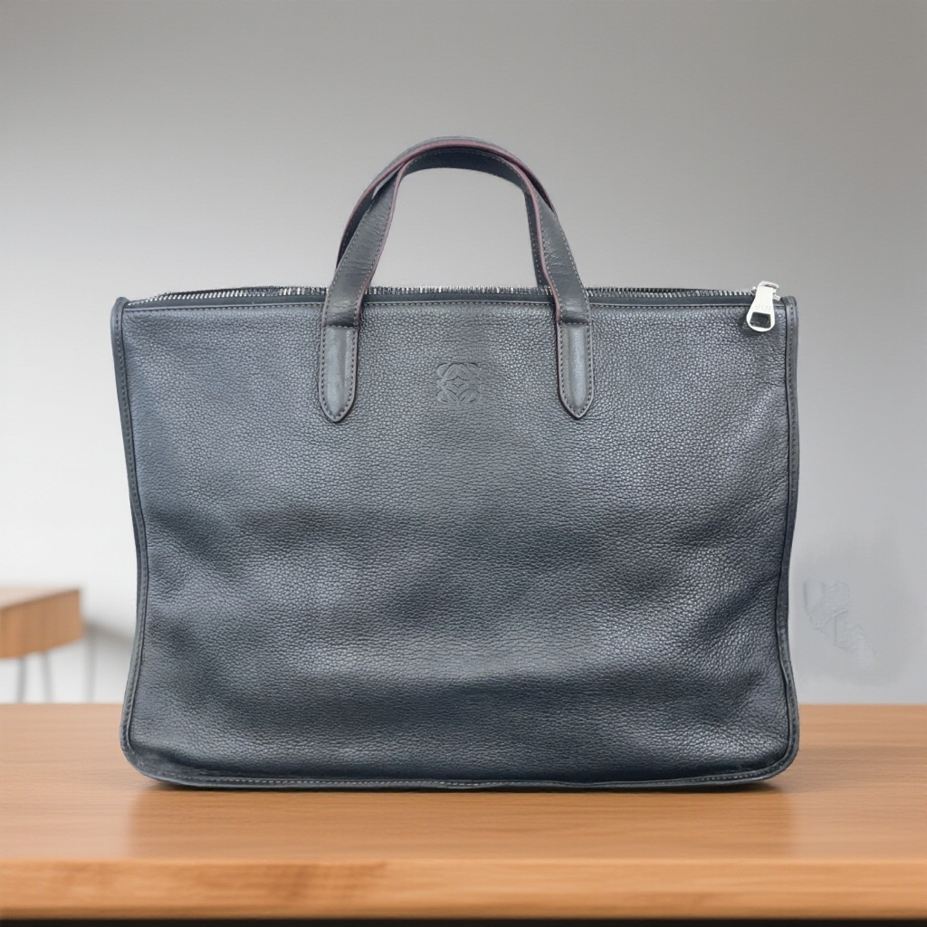 95新 LOEWE/罗意威 黑色公文包 1783 1447