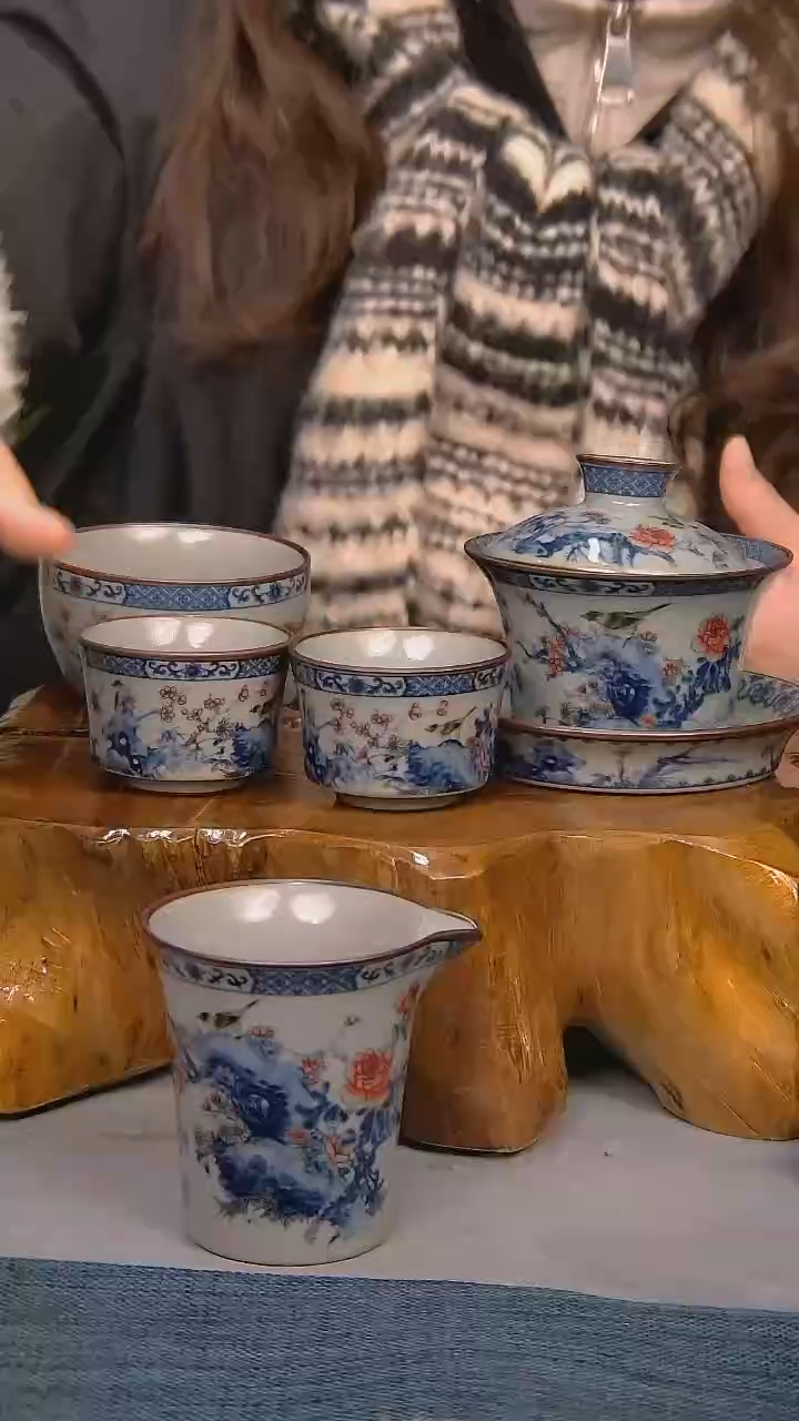 【闪购商品】简装家用款5件套 陶瓷家用茶具系列