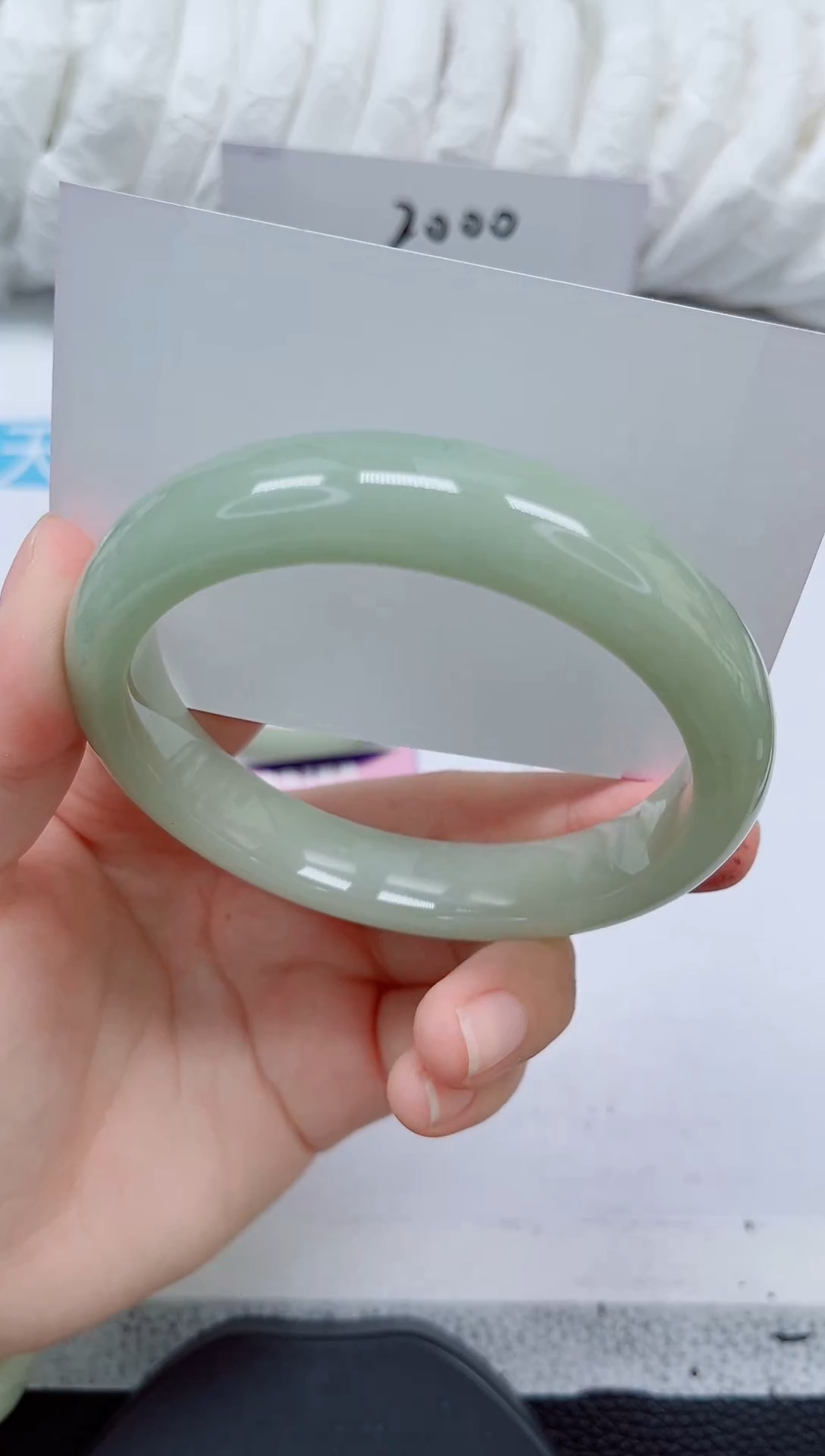 未镶嵌手镯石英质玉38-62/63