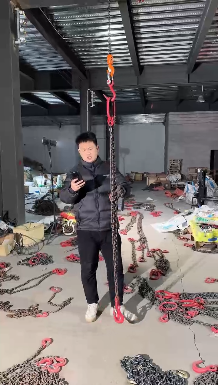 索具4吨总长度1.9米双腿7000磅宽嘴钩（不退不换）