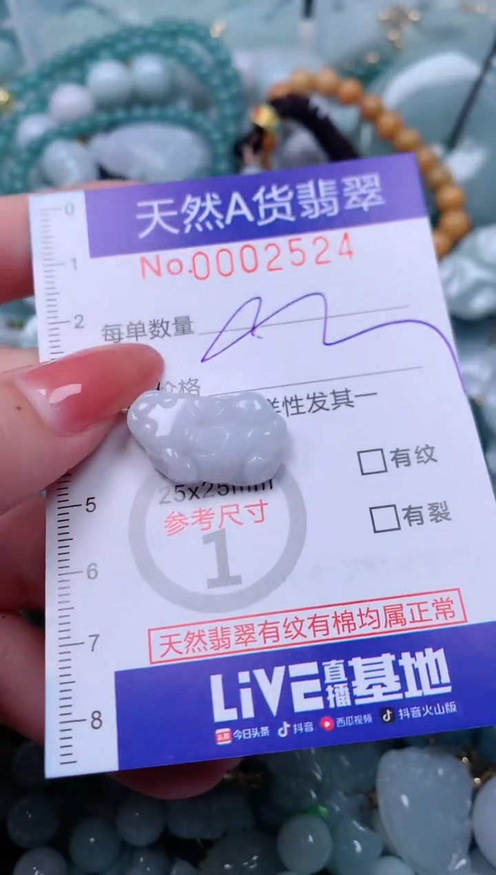 【闪购商品】翡翠颈饰未镶嵌00002524