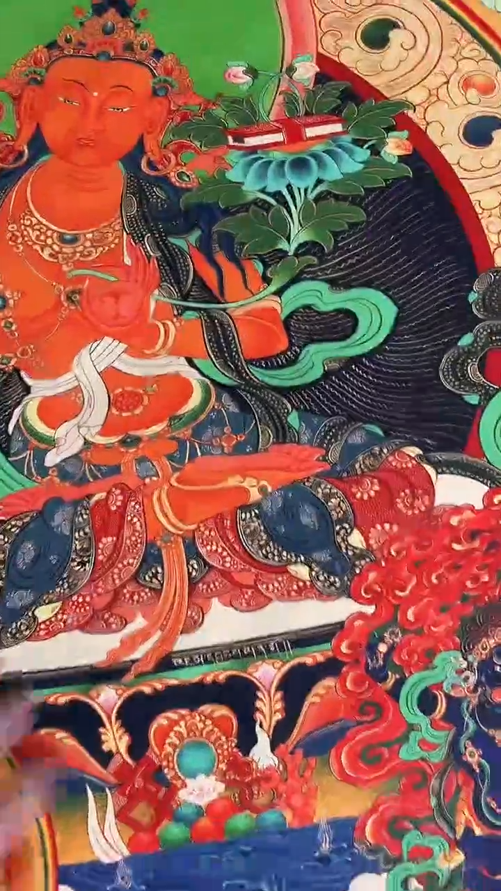 卷轴画手绘唐卡064