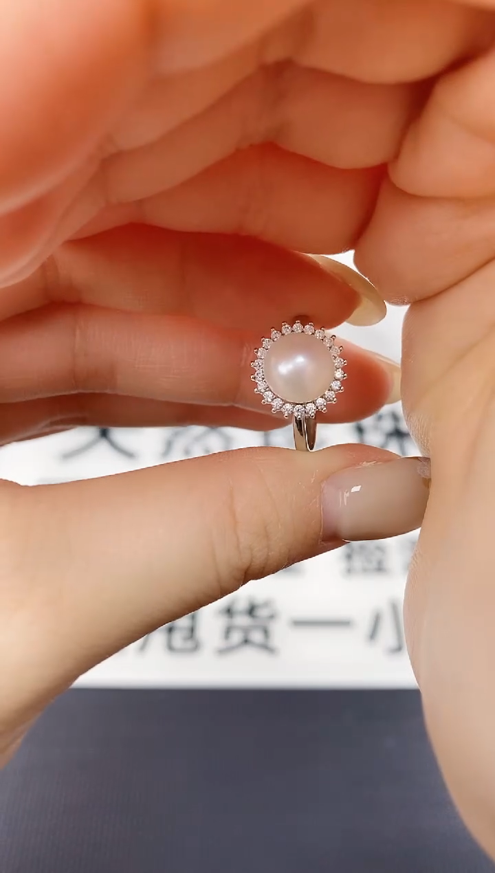 未镶嵌耳饰淡水珍珠jz1004