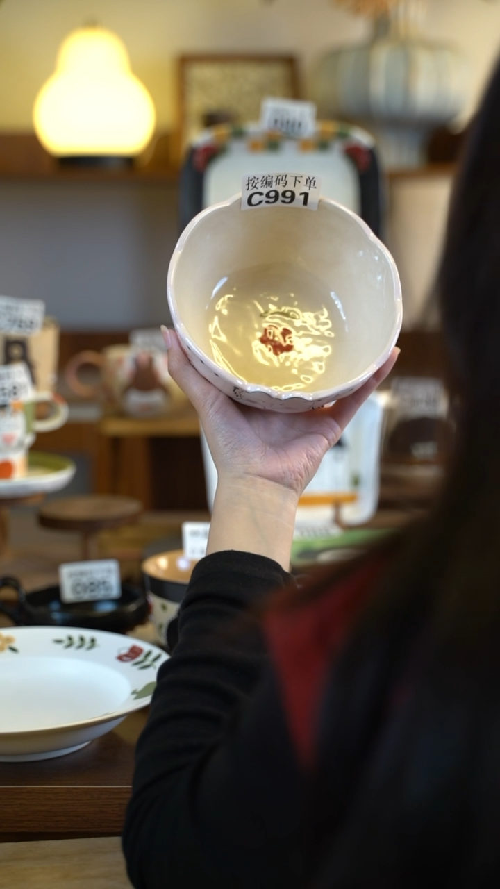 摆件陶C991 阿满屋手工手作陶瓷 