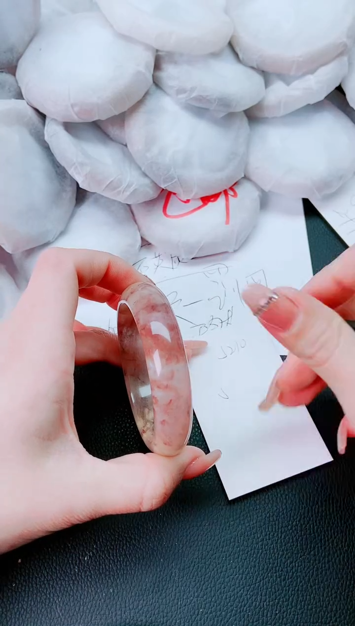 【闪购商品】石英质玉手镯未镶嵌J210-58-59