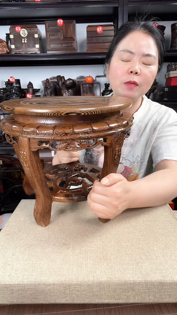 木0007瑕疵老李红木工艺品