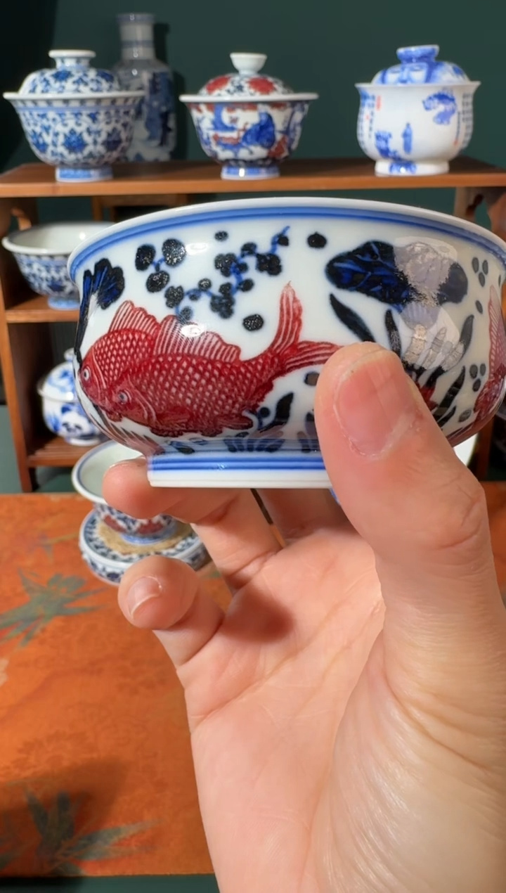 【闪购商品】杯永明尚玩鱼藻矮炉式杯