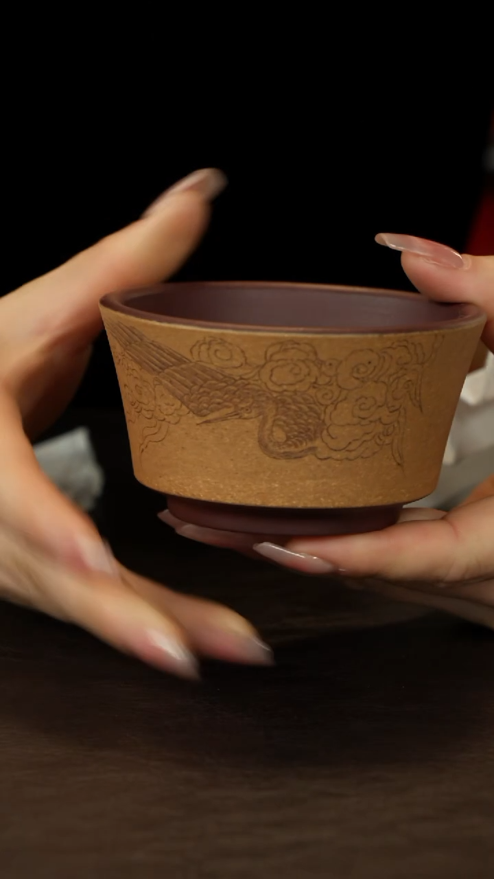 【闪购商品】紫砂茶壶直播福利吴勇闲云野鹤主人杯200CC
