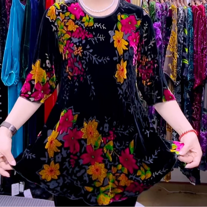 桑蚕丝大衫10A112-2