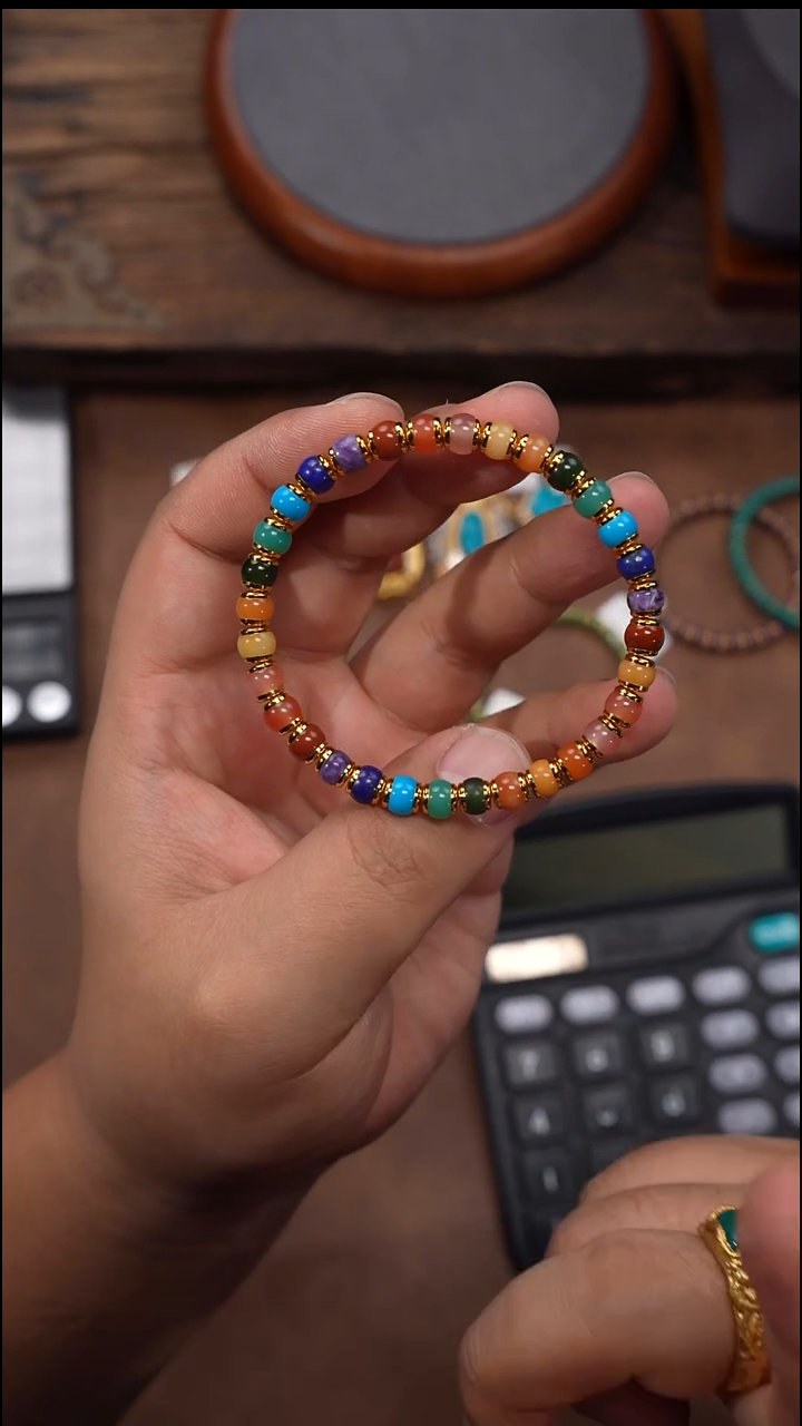 未镶嵌手串南红玛瑙多宝手串