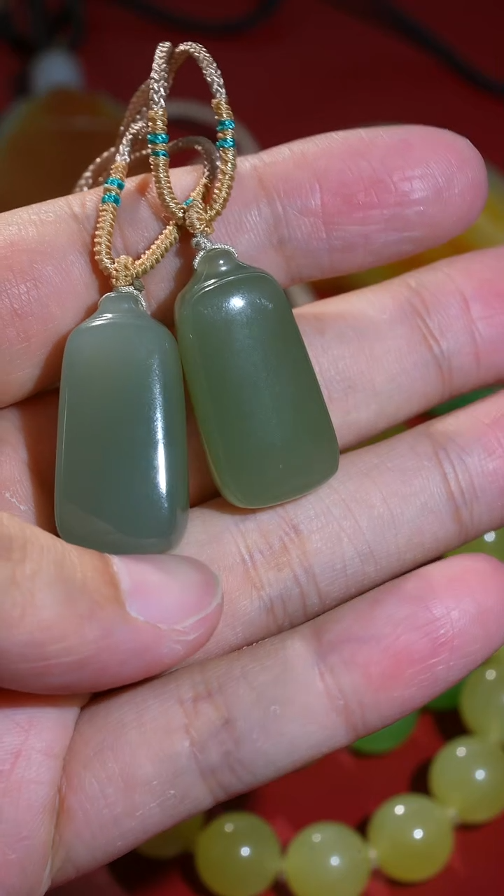 吊坠(不含链)未镶嵌和田玉17